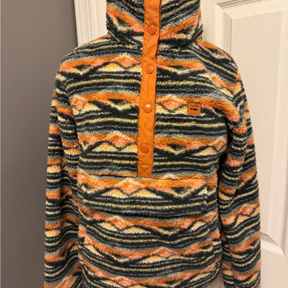 Billabong Multicolor Striped fleece